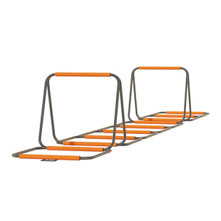 特步多功能跳格梯蝴蝶敏捷梯儿童足球体能训练折叠跨栏架软绳梯