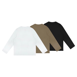 CHU楚妞[简意]莫代尔圆领长袖短袖T恤夏季新款女百搭打底衫上衣