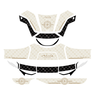 适用25款本田NS125LA防磨脚踏保护贴摩托车脚垫装饰贴纸改装配件