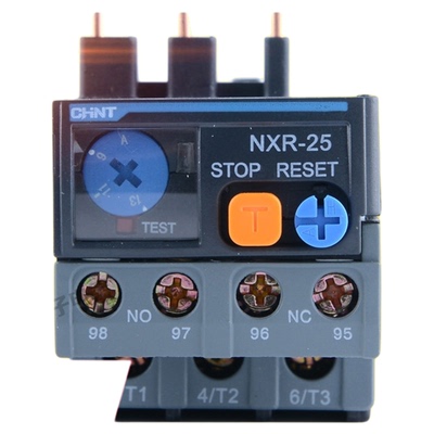 正泰NXR-25昆仑热继电器过载保护器1A 4A 6A10A13A25A搭配NXC热继