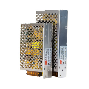 mwel明伟380V转12伏24V直流开关电源工业专用变压器5A稳压转换器
