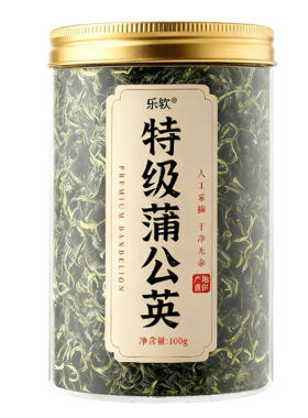 特级蒲公英中材药金银花菊花茶泡水天然干婆婆丁叶正品官方旗舰店