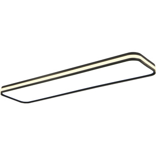 简约led吸顶灯长条形办公室超市网咖汽车美容店瑜伽会所员工桌灯