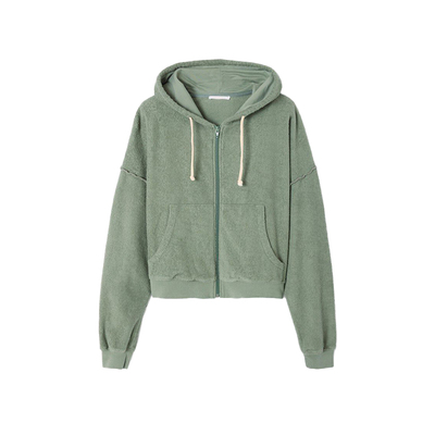 AMERICANVINTAGE棉质连帽卫衣