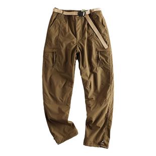 外贸工装裤男加绒加厚冬季骑行裤抗寒户外登山休闲防风防水冲锋裤