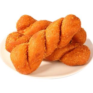 海鹏手撕酸奶大麻花面包内蒙特产早餐解饿充饥传统点心零食小吃