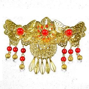 新中式长款串珠项链国风斜挎链2025新款爆款高级感毛衣链配饰品