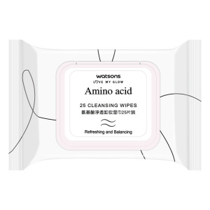 屈臣氏透明质酸保湿/绿茶控油深层卸妆不刺激皮肤湿巾