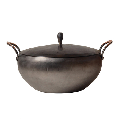 铁娃公社炖锅手工锻打