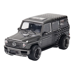 梅赛德斯奔驰G63 备胎改装 乐漫坊LMF 1:64 大G 仿真合金汽车模型