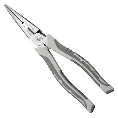 福冈尖嘴钳工业级多功能6寸8电工剥线专用钳子省力尖口钳工具大全