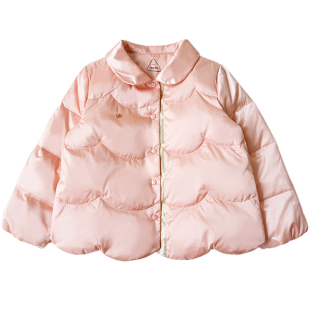 mibi儿童羽绒内胆秋冬新款女童轻薄羽绒服宝宝保暖上衣蓬松白鹅绒