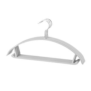 留存道无痕防滑衣架弧形橡胶漆专用衣橱衣挂衣服防肩角硅胶晾衣架