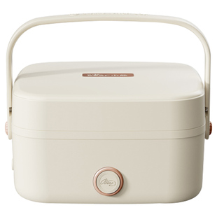 小熊恒温电热饭盒不串味保温加热便当盒上班族带饭可插电神器