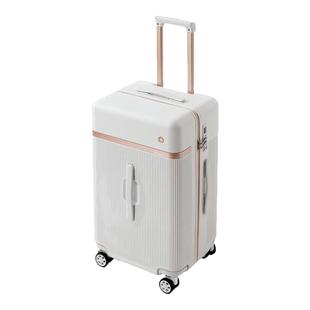 袋鼠行李箱26寸拉链款大容量24结实耐用加厚pc材质2025新款密码锁