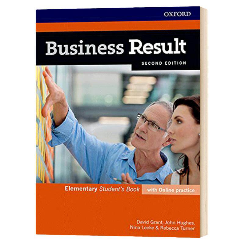 牛津商务英语教材学生书基础级 Business Result Elementary Student's Book with Online Practice 英文原版 全英文进口英语书籍