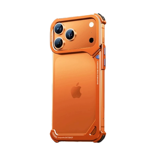 派凡9壳适用苹果18promax手机壳金属iPhone17pro无边框超火带镜头支架保护套新品半包外壳新款专用好看高级感