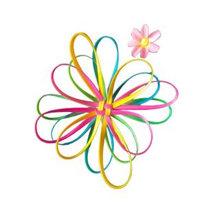 竹编竹条染色竹条手工diy材料包竹编烟花婚庆开业装饰花艺竹篾条