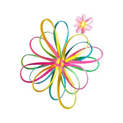 婚庆开业竹编烟花装饰花艺手工