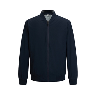 【双面穿】LONDA 伦德马男士棒球领夹克春秋薄款外套易打理茄克潮