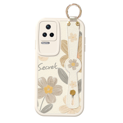 琛赋适用于redmi红米k70手机壳新款k60至尊版note13油画花朵k50斜挎挂绳12turbo女k40背带10腕带11保护套Pro