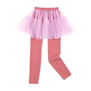 allblu幼岚【安心德绒】儿童打底裤裙女童秋冬新款保暖打底裤童装