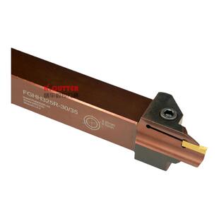 精车新款数控车刀杆端面单头切槽刀车床刀FGHH配FFGD单头切槽刀片