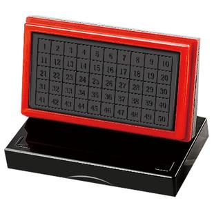 打卡学生签到报到点名座位统计人数字老师手账自动出油学号印章