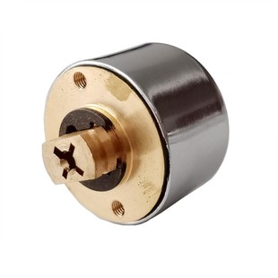 老式佳卫防盗门自动锁芯18mm 石牛航鹰大门铁门碰锁 十字钥匙28mm