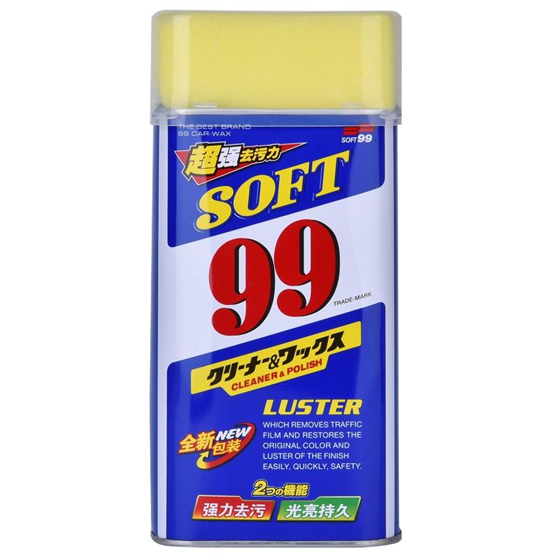 【自营】SOFT99光辉水蜡99车蜡汽车抛光打蜡去污上光蜡白车液体蜡