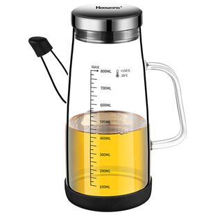玻璃油壶家用装酱油醋调料瓶容器防漏油瓶厨房不锈钢大号油罐油壸