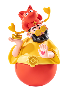 醒狮财神桌面摆件乔迁开业礼物