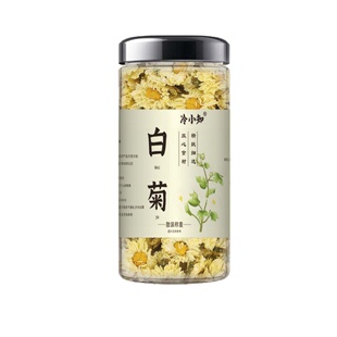 冷小知杭白菊25g罐装桐乡产天然四溢菊花茶泡水散装食用枸杞健康