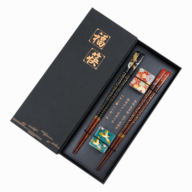 中式筷子情侣筷礼盒新婚乔迁礼品