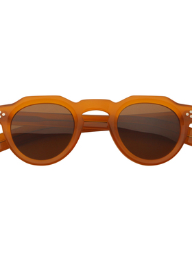 复古风日系板材偏光厚实遮阳墨镜