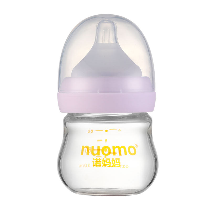 宽口新生儿防胀气玻璃奶瓶180mL