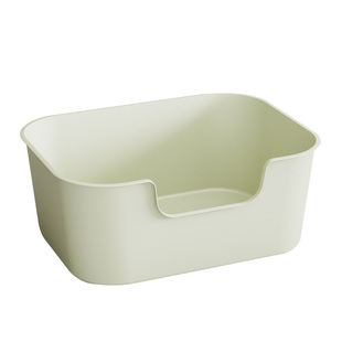 猫砂盆超大号开放式防外溅半封闭巨无霸集装箱猫咪厕所加高猫沙盆