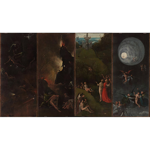 来世的愿景耶罗尼米斯·博斯高清油画原版作品装饰画喷绘素材图片