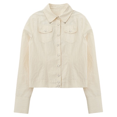 SoloForTwo秋季新款短款衬衫外套