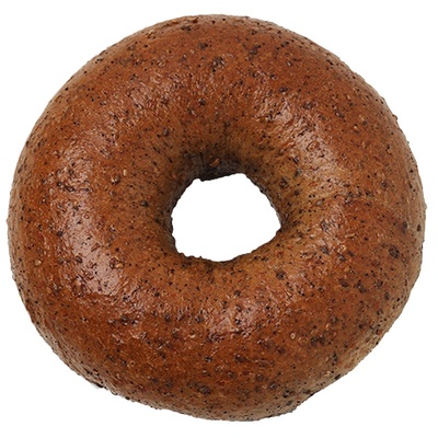 枣叔的店咖啡奇亚籽低GI贝果面包