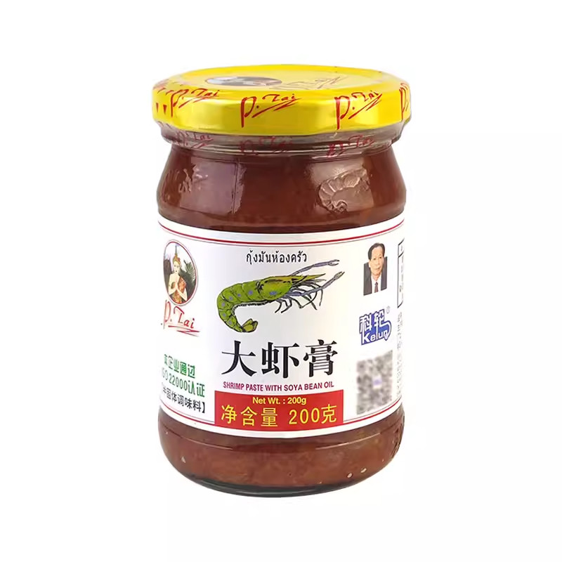 科轮大虾膏200g泰式虾头油虾酱冬阴功汤炒饭海鲜调味酱商用家用