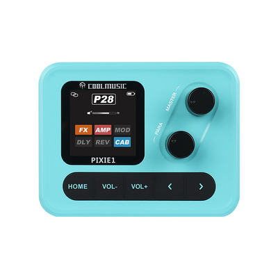 酷乐PIXIE1吉他综合效果器口袋便携式贝斯声卡效果器