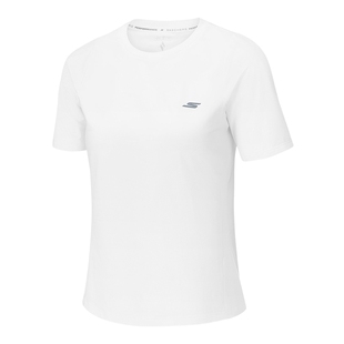 Skechers斯凯奇26夏女士休闲运动舒适透气百搭短袖T恤衫 P226W073