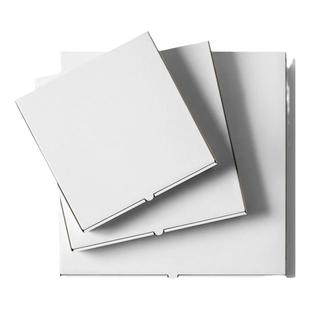 商用披萨打包盒纯色空白不印7 8 9 10 12英寸一次性外卖pizza包装