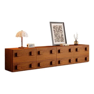 政府补贴冬熊法式卡门柜模块化组合餐边柜实木斗柜子储物电视柜