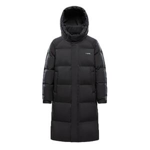 雪中飞秋冬加厚宽松时尚舒适保暖男女同款科技防护鹅绒羽绒服