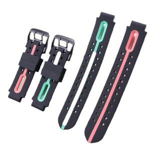 适用小米小寻儿童电话手表表带Y2/Y2s/P6/X3/X3s新款通用型15MM硅胶腕带读书郎咪咪兔手表表带配件