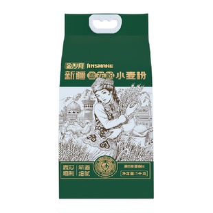 新品金沙河新疆雪花粉小麦粉家用商用多用途中筋馒头包子粉