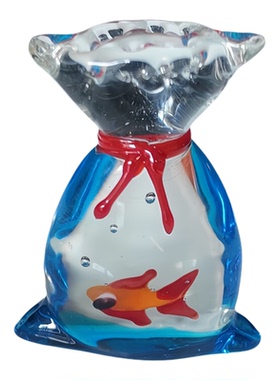 祝你鱼块！可可爱爱迷你小鱼袋~