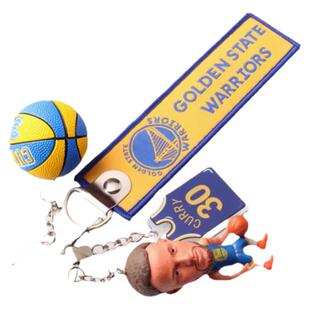 库里篮球钥匙扣书包挂件科比詹姆斯欧文杜兰特周边配饰学生礼物男
